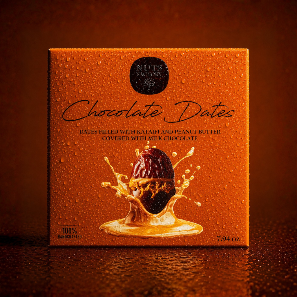 Chocolate Dates - Milk Chocolate Peanut Butter Dates
