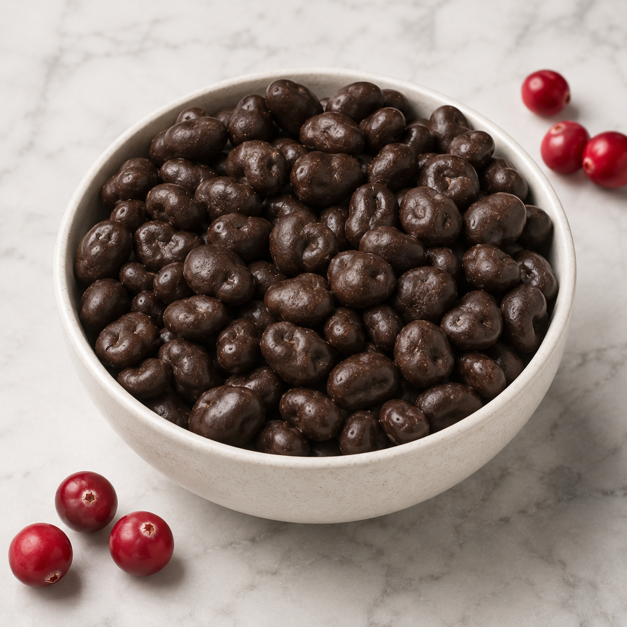 Dark Chocolate Covered Cranberries