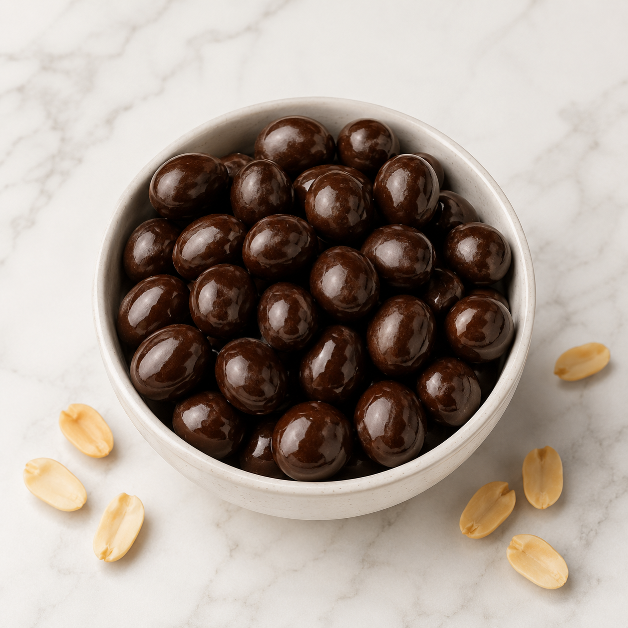 Dark Chocolate Covered Peanuts