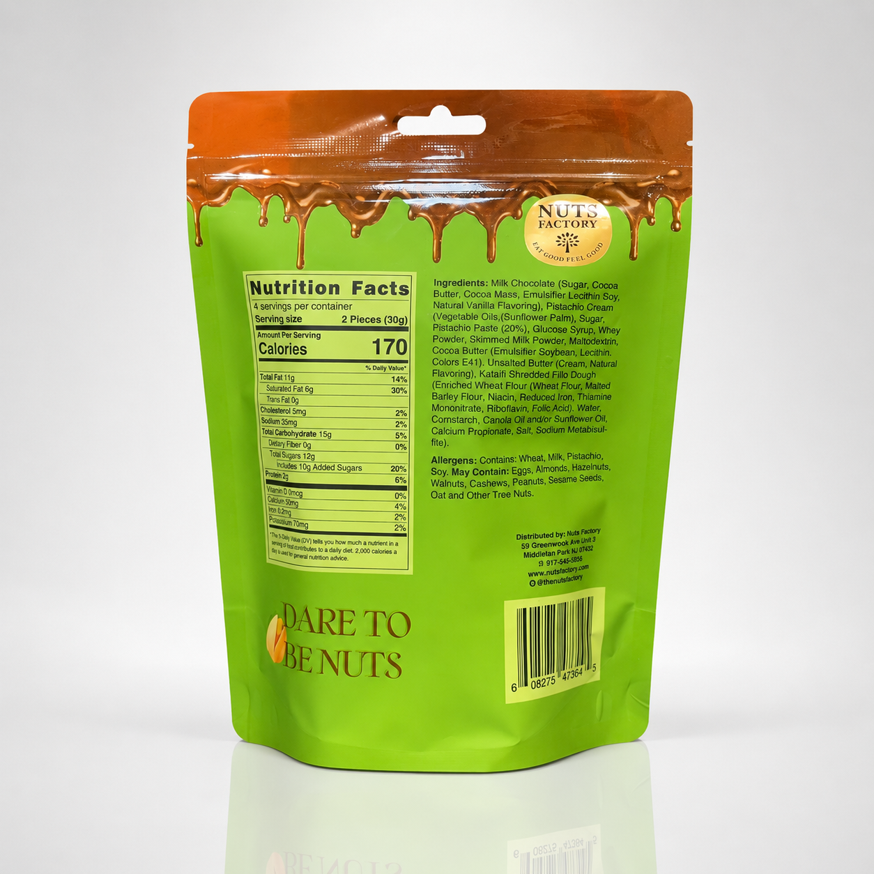 Dubai Pistachio Milk Chocolate Cups
