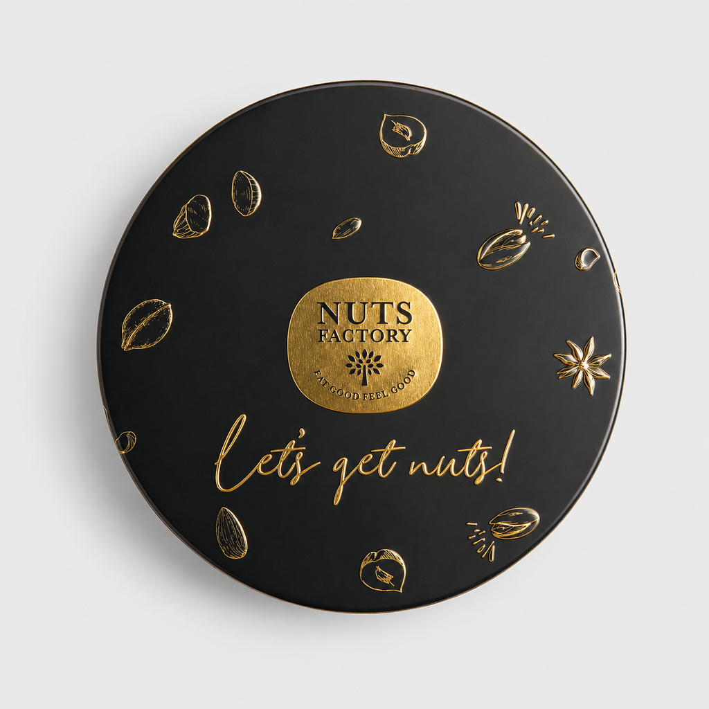 Gourmet Candies & Gummies Gift Tin Black Edition