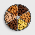 Gourmet Candied & Flavored Nuts Gift Tin Black Edition