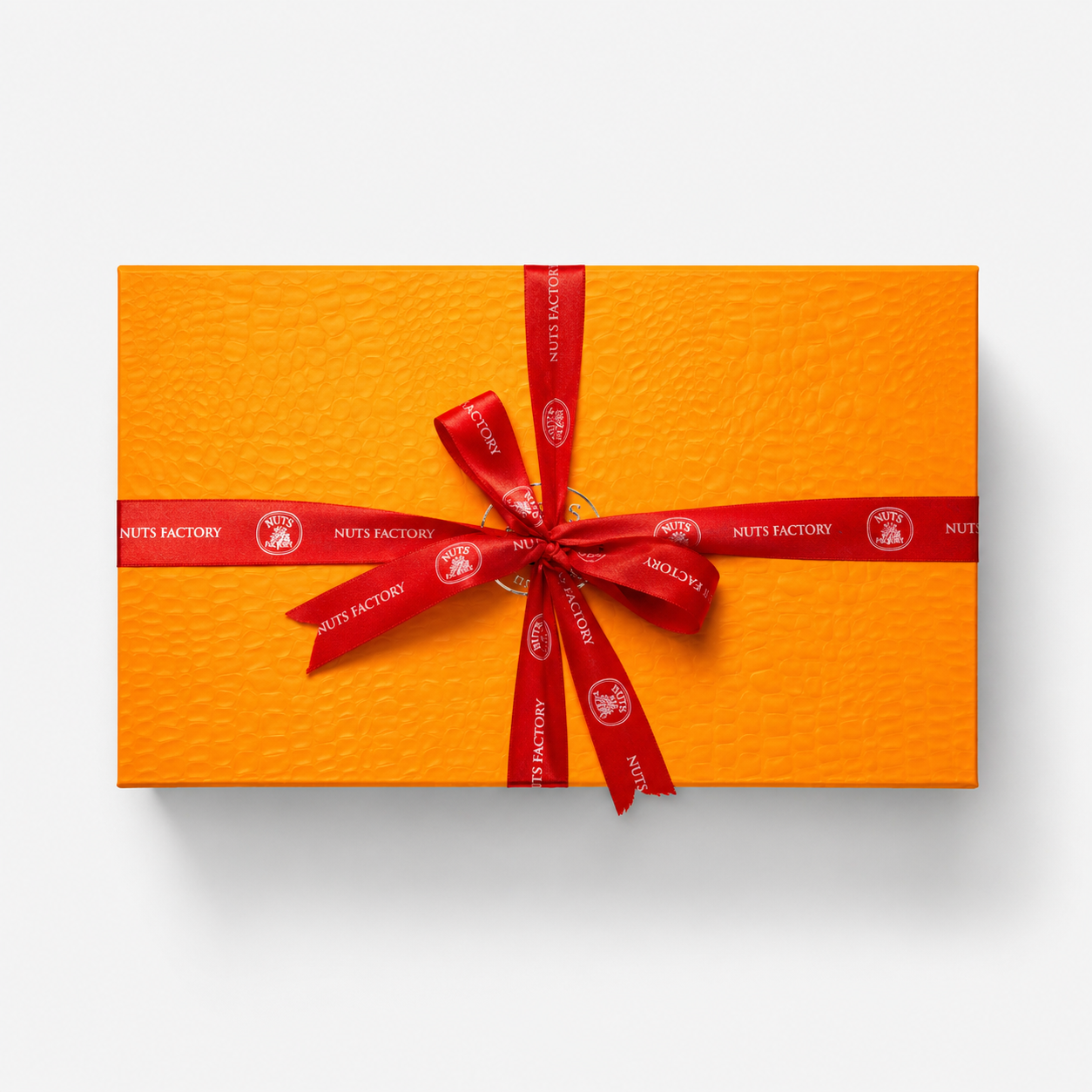 Luxury Candied & Flavored Nuts Collection Box - 8 Selections Orange Edition
