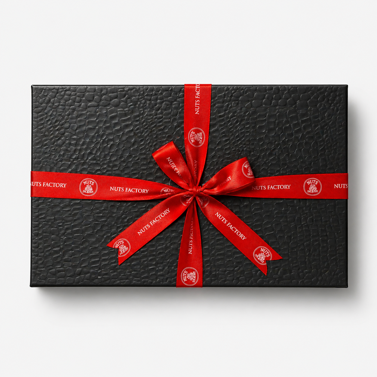Luxury Natural Nuts & Dried Fruits Gift Box - 8 Selections Black Edition