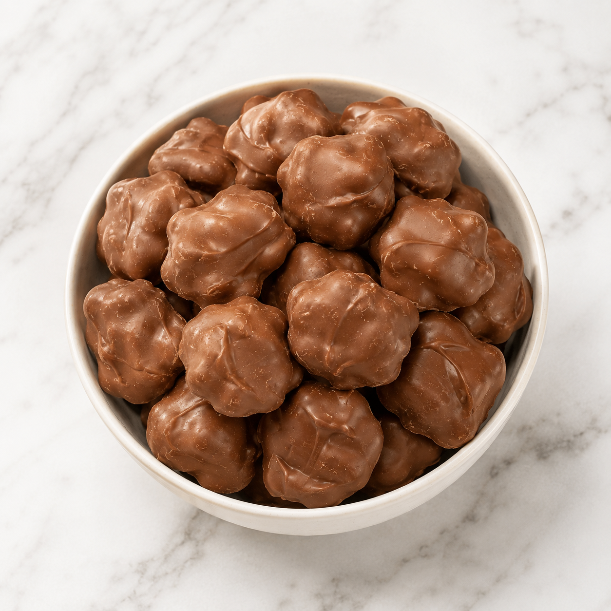 Milk Chocolate Covered Pecan Patty