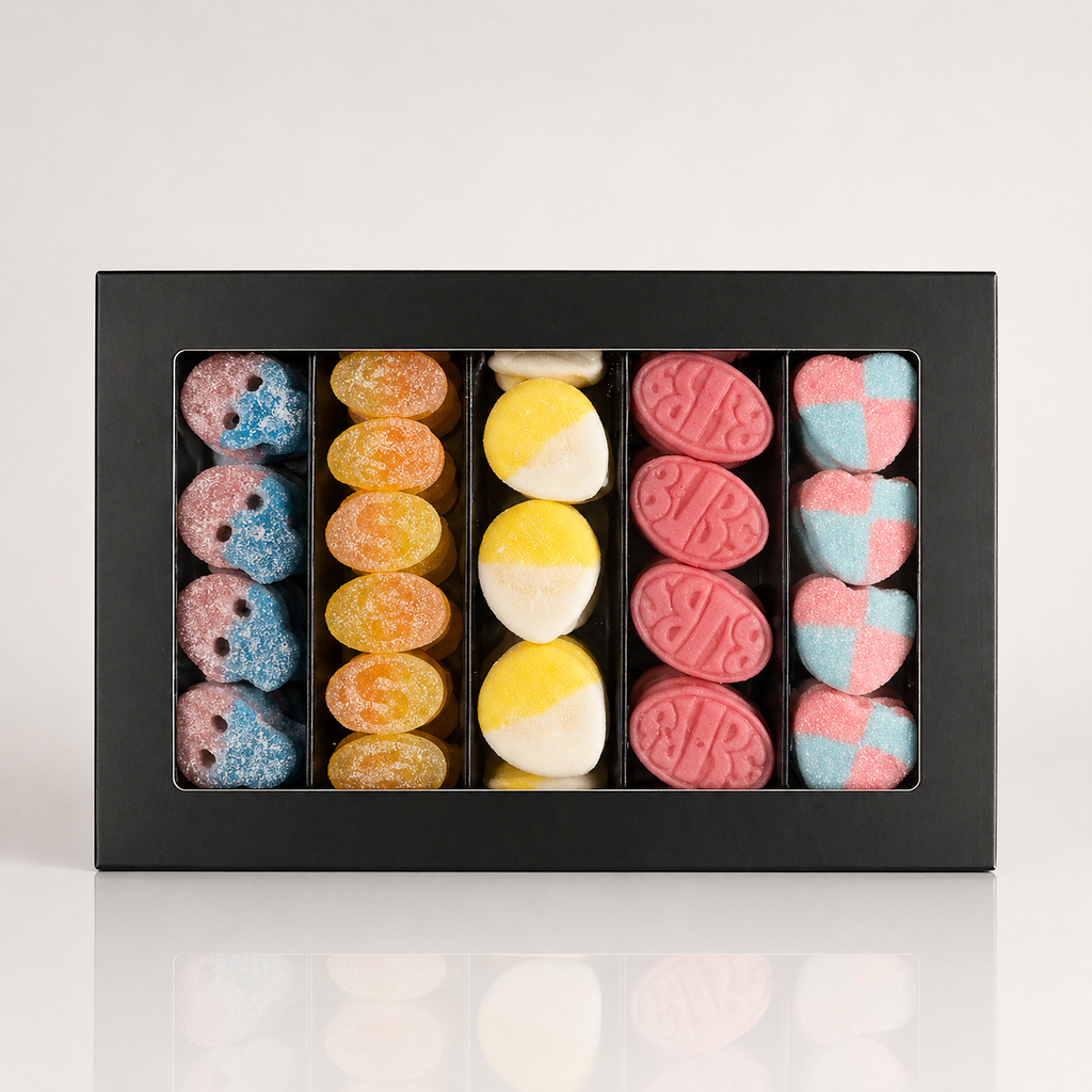 Premium Swedish Gummies Gift Box - 5 Assorted Flavors