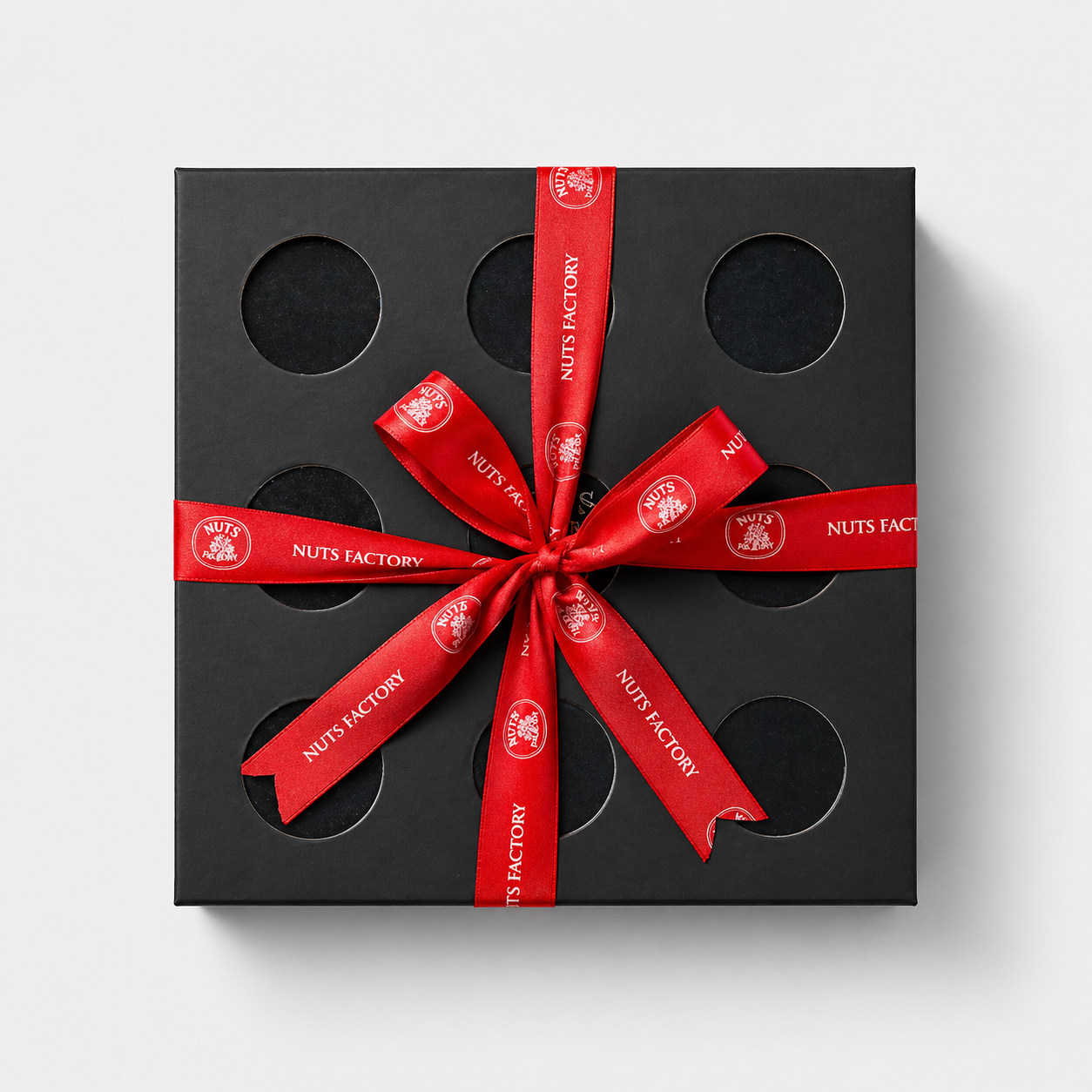 Premium Candied & Flavored Nuts Gift Box - 9 Assorted Flavors