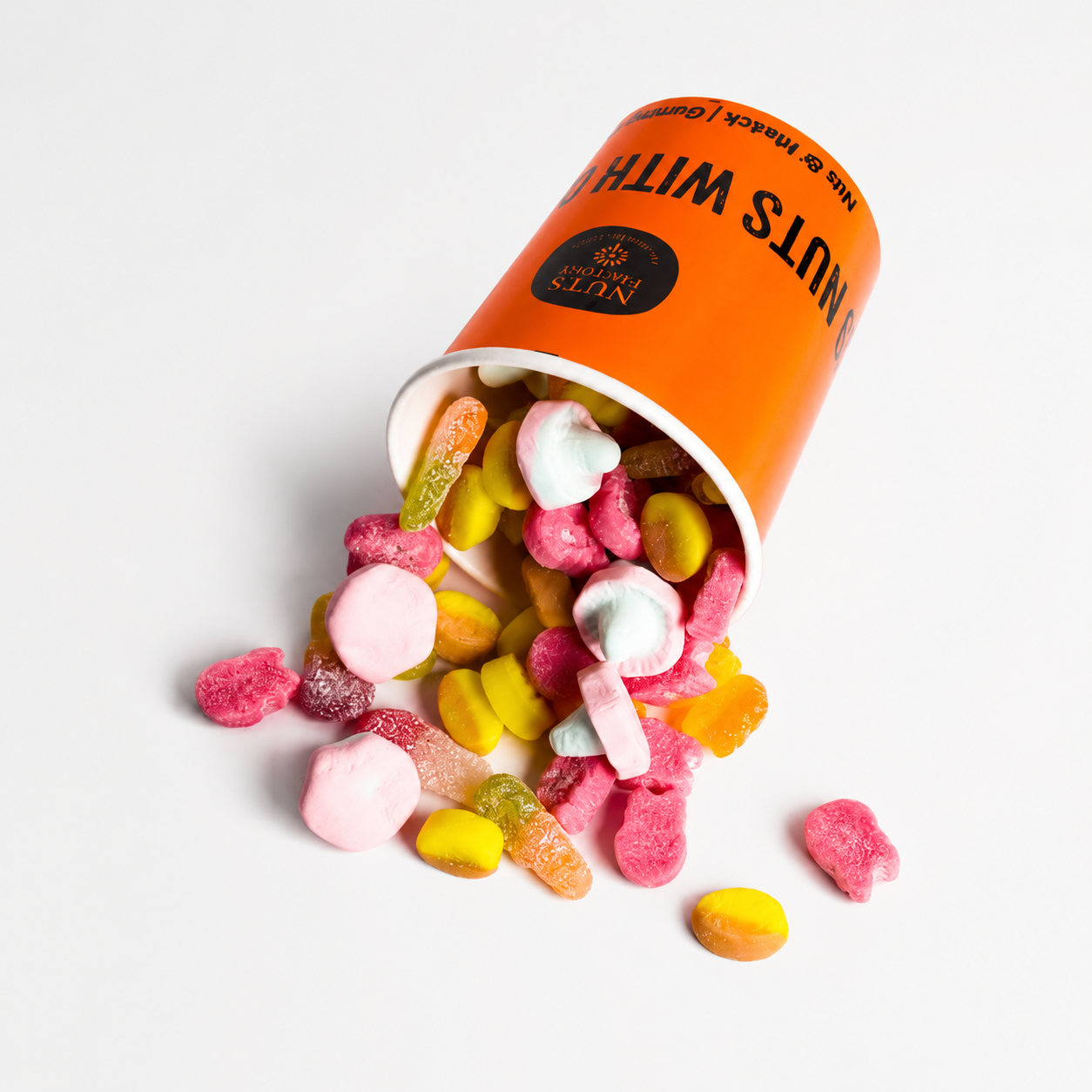 Ultimate Swedish Gummy Mix Designer Orange Cup