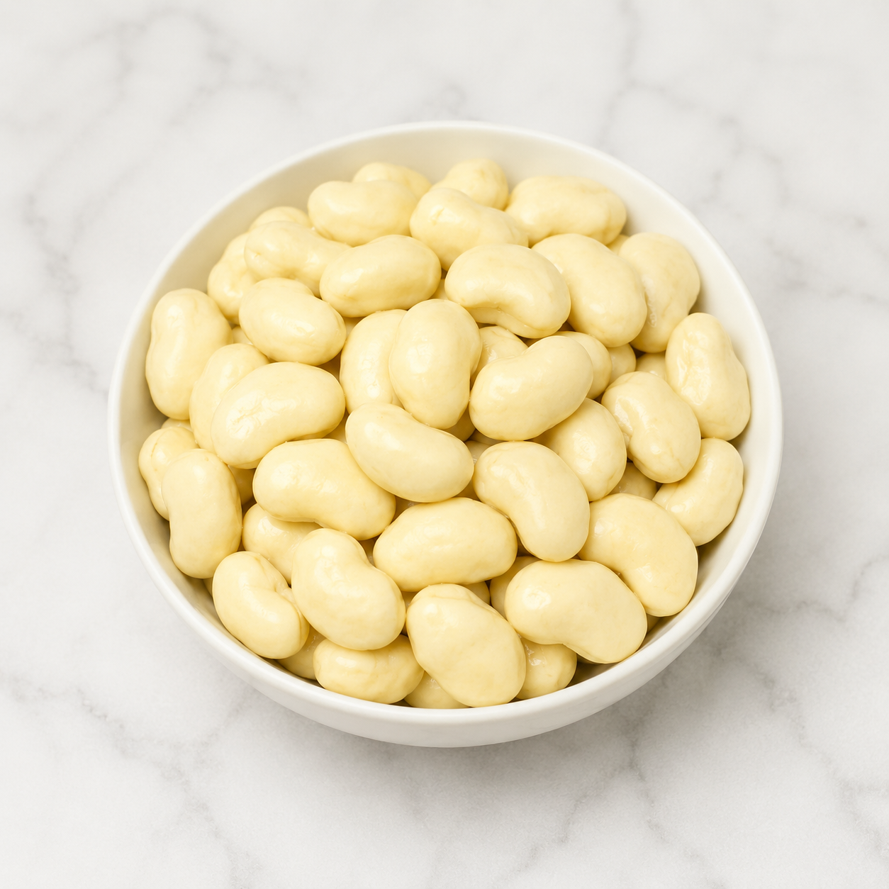 White Chocolate Covered Cashews